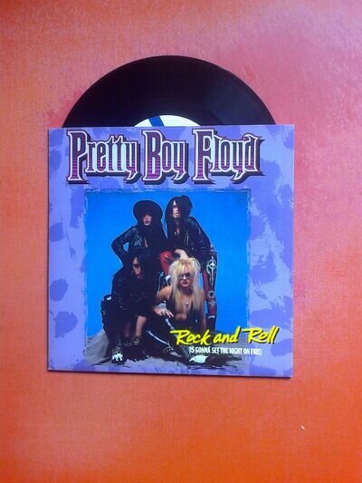 PRETTY BOY FLOYD Rock And Roll (Is Gonna Set The World On Fire) 7" Vinyl!