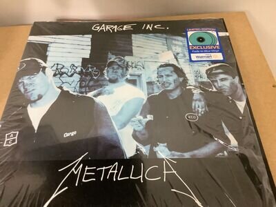 METALLICA Garage Inc. Coloured Vinyl LP Record x3 (Fade To Blue) NEW & SEALED