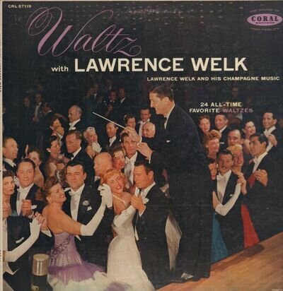 Lawrence Welk And His Champagne Music(Vinyl LP)Waltz With Lawrence Welk-VG+/VG+