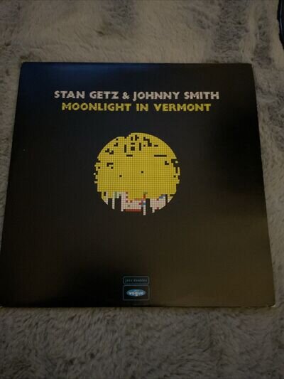 Stan Getz And Johnny Smith. Moonlight In Vermont. Rare 2LP Vogue. Vinyl EX