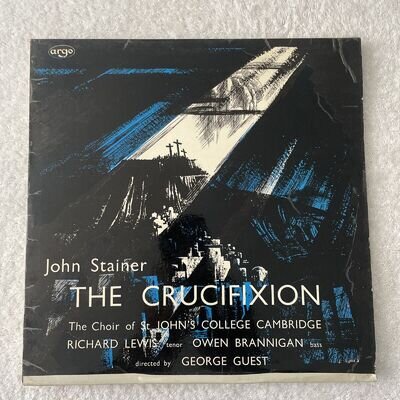 ZRG 5320 Stainer The Crucifixion Lewis Brannigan Guest 1962 Argo Oval EX/VG