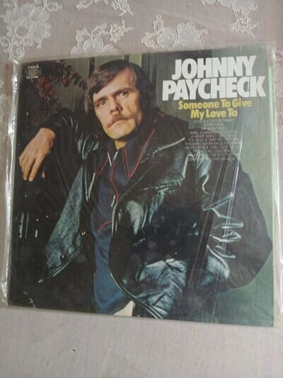 JOHNNY PAYCHECK – Someone To Give My Love To – 12-inch Vinyl LP