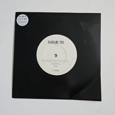 Alkaline Trio Mercy Me / Crawl Acoustic 7" White Coloured Vinyl Single