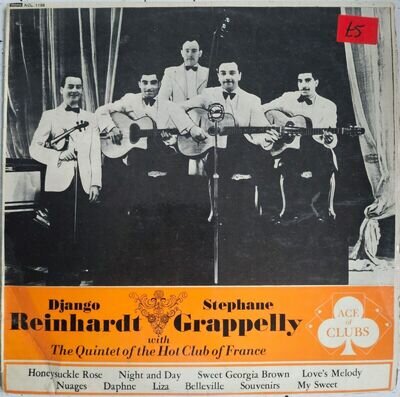 Django Reinhardt & Stephane Grappelly 1964 UK Mono 1st press -B22