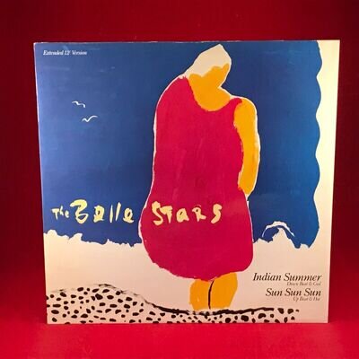 BELLE STARS Indian Summer 1983 UK 12" Vinyl single extended Sun Sun Sun SBUY185