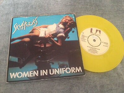 7" SKYHOOKS WOMEN IN UNIFORM YELLOW VINYL 1978