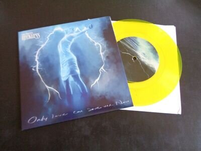 THE PRETTY RECKLESS ONLY LOVE CAN SAVE ME YELLOW VINYL 7" LTD TO 1000 COPIES