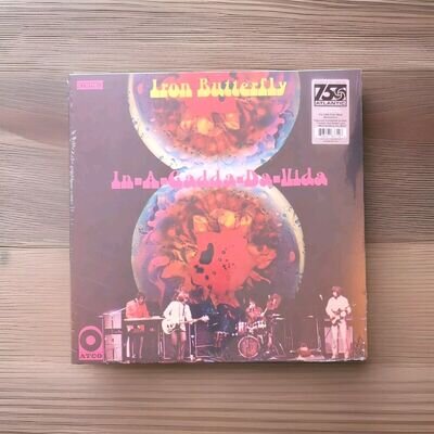 Iron Butterfly In A Gadda Da Vida Crystal Clear Vinyl Limited Edition G623