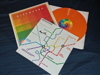 Discovery - LP SIGNED/AUTOGRAPHED Orange Vinyl Record (Rostam, Vampire Weekend)