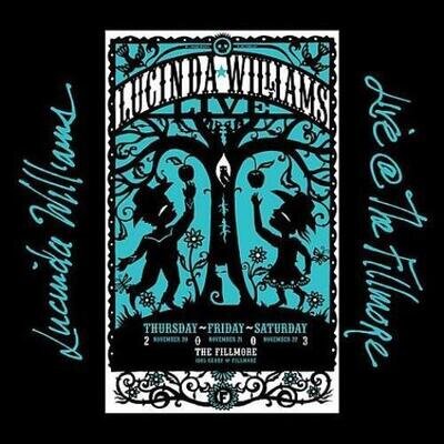 LUCINDA WILLIAMS: LIVE @ THE FILLMORE - LP vinyl