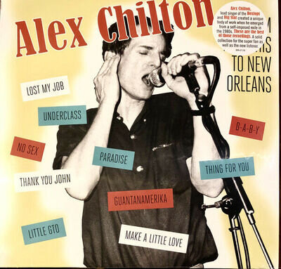 Alex Chilton ‎– From Memphis To New Orleans [12'' VINYL EP] BRAND NEW, SEALED