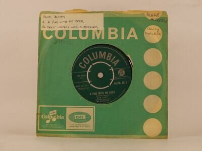 SLIM DUSTY A PUB WITH NO BEER (95) 2 Track 7" Single Company Sleeve COLUMBIA