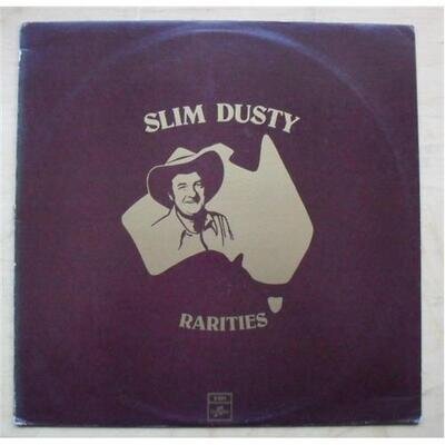 SLIM DUSTY RARITIES LP 1979 COMPILATION (SOME COVER WEAR) AUSTRALIA