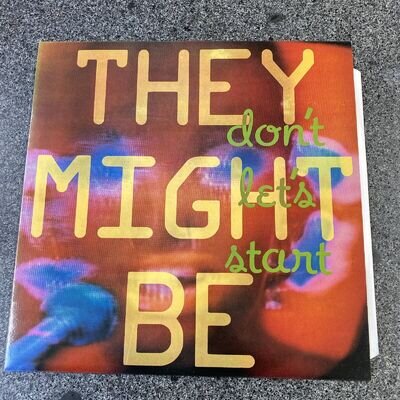 They Might Be Giants Don't Let's Start original vinyl LP album record UK TPLP14