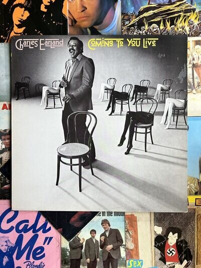 CHARLES EARLAND - COMING TO YOU LIVE - ORIGINAL CBS 84815 LP - RECORD VINYL