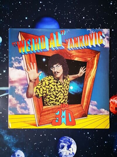 Weird Al Yankovic - In 3-D (1984) Vinyl LP • CBS Promotional Copy - RARE