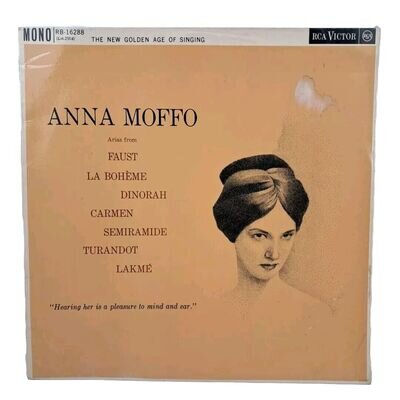 The New Golden Age Of Singing Anna Moffo 1961 UK Mono Album RCA Red Seal RB16288