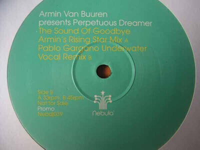 Armin Van Buuren - The Sound Of Goodbye, 12", (Vinyl)