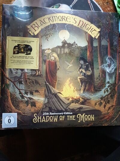 Shadow of the Moon by Blackmore's Night (Recl2023) 25th Ann. 2lps+7 Inch+dvd New