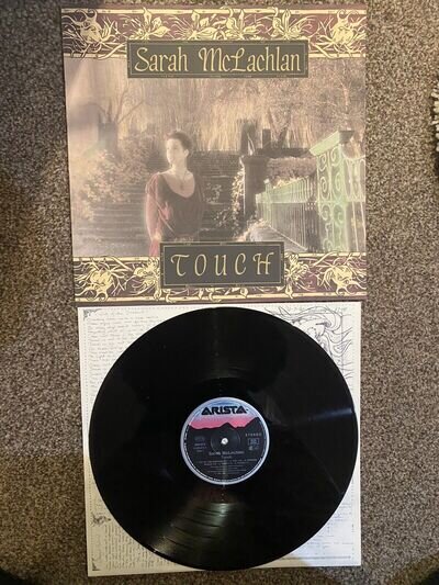 SARAH MCLACHLAN- Touch 1989 GERMAN ORIG LP+INNER(3LPs Posted For £4.50)