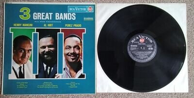 Henry Mancini Vinyl LP - 3 Great Bands - Al Hirt & Perez Prado