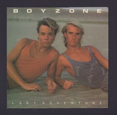 Boyzone(7" Vinyl)Last Adventure-Marathon-Jog 2-1984--Ex/Ex+