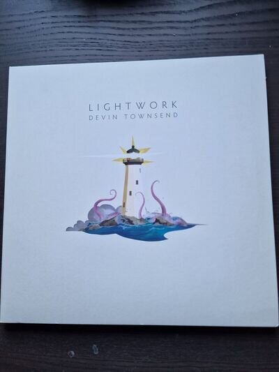 Devin Towsend Lightwork Double Clear Vinyl. Unplayed