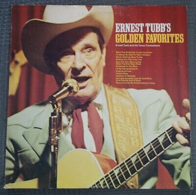 Ernest Tubb Golden Favorites LP (MCA 84) 1973 USA Reissue