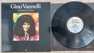 Gino Vannelli - Pauper In Paradise. Orig. vinyl LP. Textured sleeve poster EX+