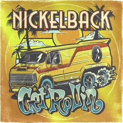 Nickelback Get Rollin' (Vinyl) 12" Album Coloured Vinyl