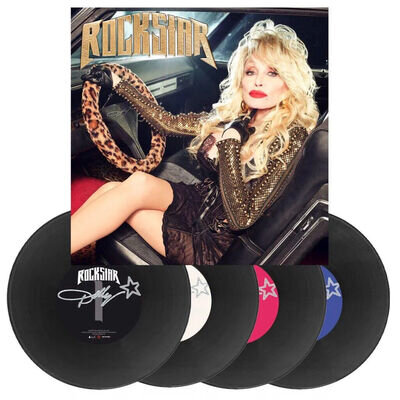 Dolly Parton | Black 3xVinyl LP | Rockstar | Big Machine