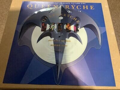 Queensryche - Jet City Woman - UK 1991 7” Limited Edition Shaped Picture Disc