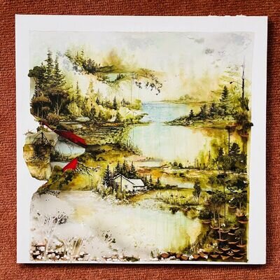 Bon Iver, Bon Iver Gatefold 12" Vinyl LP 4AD / Jagjaguwar Records CAD3117