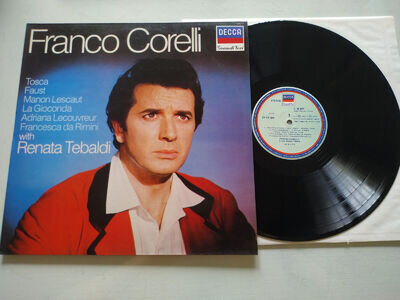 Franco Corelli Tosca Faust Renata Tebaldi DECCA 9-42021 - LP 12" Vinyl VG/VG