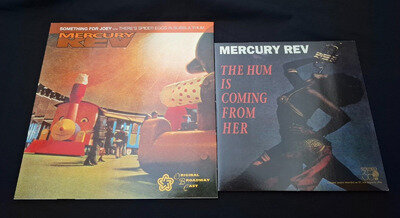 MERCURY REV SOMETHING FOR JOEY & THE HUM 12 & 10 INCH PLAY TESTED NM