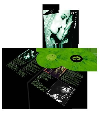 Type O Negative 'Bloody Kisses: Suspended In Dusk" 2x12" Green Vinyl - NEW