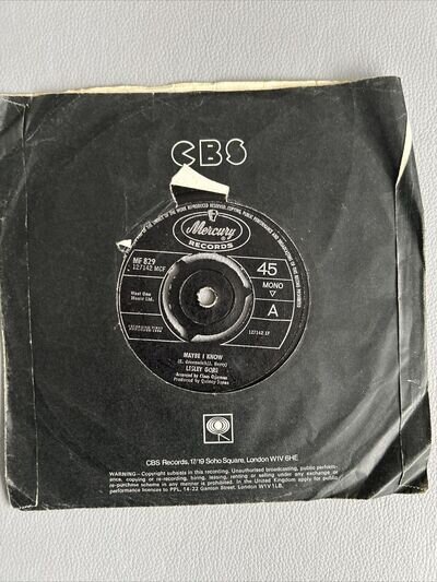 LESLEY GORE MAYBE I KNOW/ WONDER BOY MERCURY LABEL FROM 1964 (2)