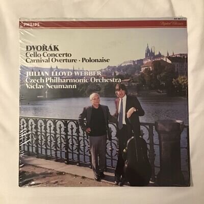 NEW/SEALED - Dvorak Cello Concerto - Julian Lloyd Webber - Philips LP 422 387-1