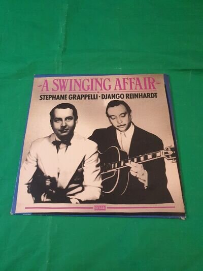 Stephane Grappelli,Django Reinhardt. A Swinging Affair. Vinyl LP. Vg