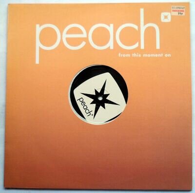 PEACH - FROM THIS MOMENT ON 12" VINYL 1996 MUTE 12MUTE201 *EX/VG*