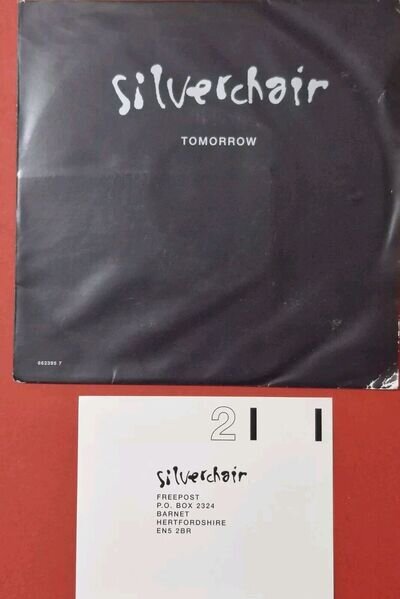 SILVERCHAIR - TOMORROW / BLIND - 7" VINYL SINGLE RECORD + INSERT