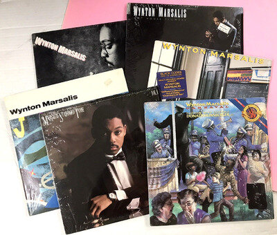 6x WYNTON MARSALIS LP Lot: All in Shrink/all are VG MINT- L@@K a5977