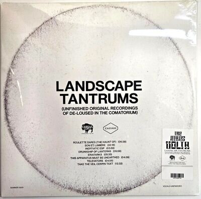 The Mars Volta - Landscape Tantrums Unfinished LP Album vinyl record limited ed