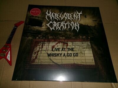 Malevolent Creation Live at the Whisky a Go Go (Vinyl) 12" Album (Clear vinyl)