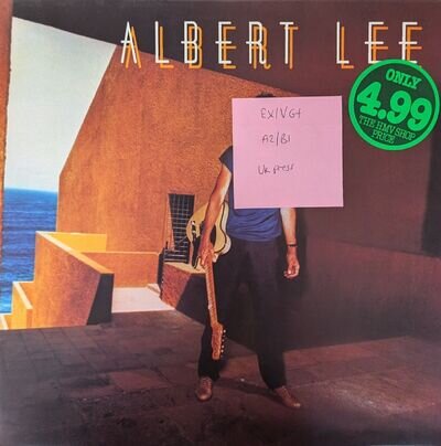 Albert Lee Self Titled Vinyl Record EX/VG+ POLS1067 1982