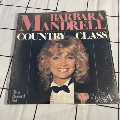 Barbara Mandrell Country Class vinyl 2x LP 1983 CBS Records EX IN Shrink