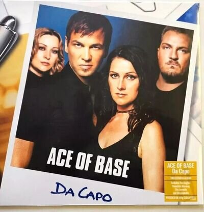 Ace Of Base – Da Capo limited remastered clear reissue LP Album vinyl record