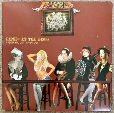 Panic At The Disco, A Fever You Can’t Sweat Out LP, Ex/VG, + Poster, Gatefold.