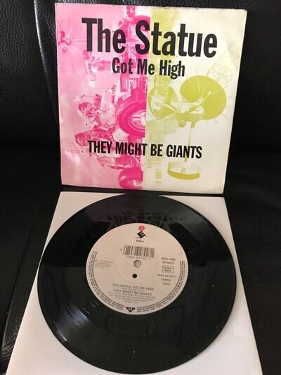 They Might Be Giants Statue Got Me High 7" vinyl German Elektra 1992 ALTrock REM