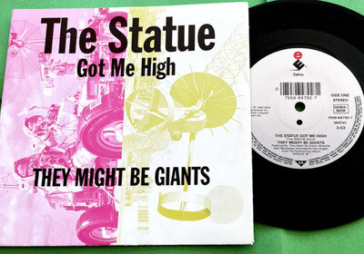 THEY MIGHT BE GIANTS: The Statue Got Me High (1992 Elektra 7559-64792-7)